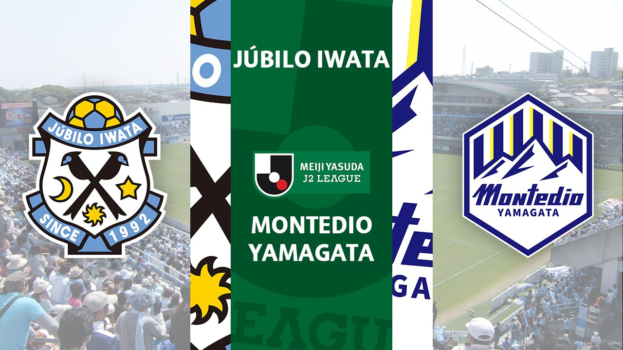 Júbilo Iwata vs Montedio Yamagata poster Júbilo Iwata vs Montedio Yamagata poster