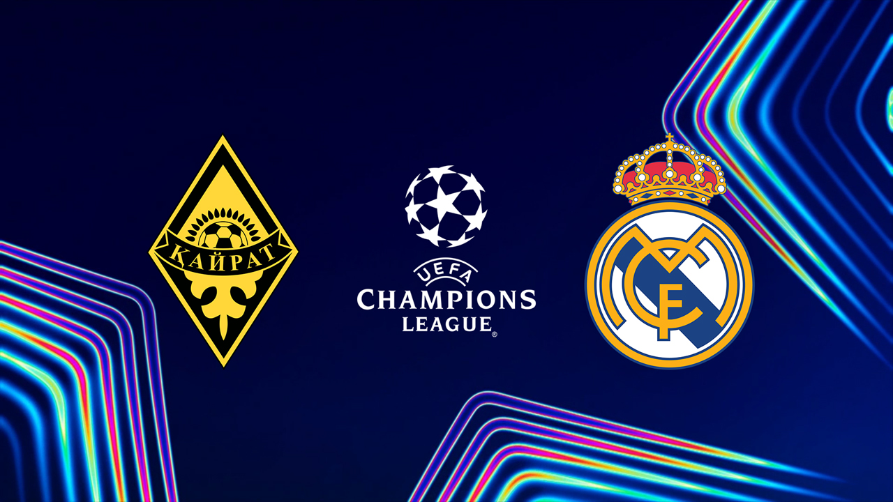 Kairat Almaty vs Real Madrid poster