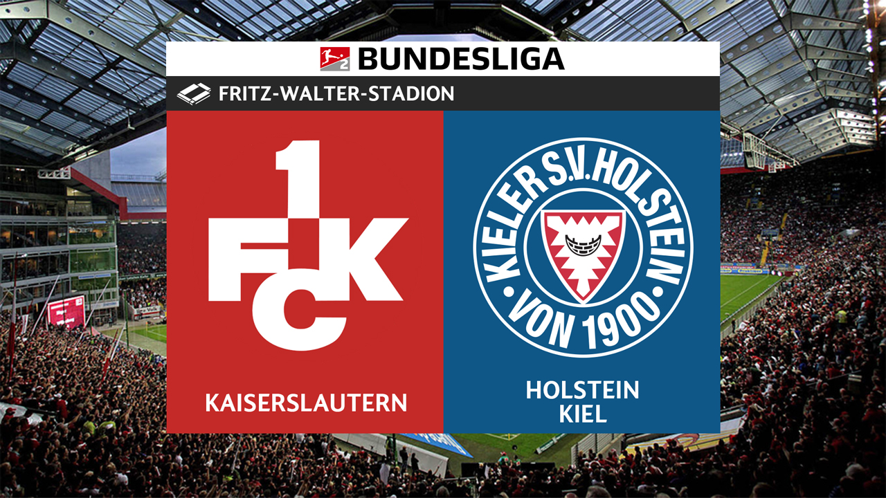 Kaiserslautern vs Holstein Kiel poster Kaiserslautern vs Holstein Kiel poster