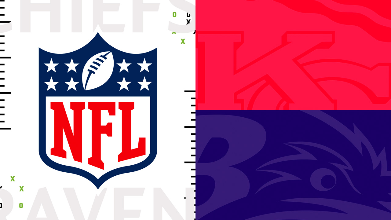 Kansas City Chiefs vs Baltimore Ravens poster Kansas City Chiefs vs Baltimore Ravens poster