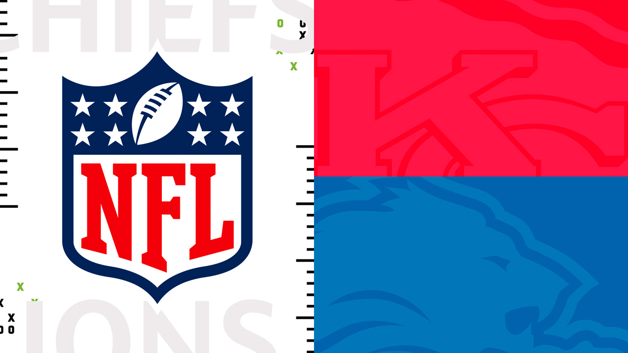 Kansas City Chiefs vs Detroit Lions poster