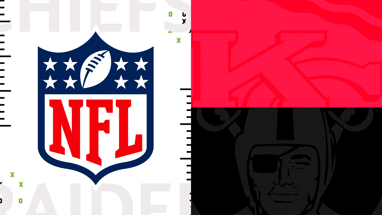 Kansas City Chiefs vs Las Vegas Raiders poster