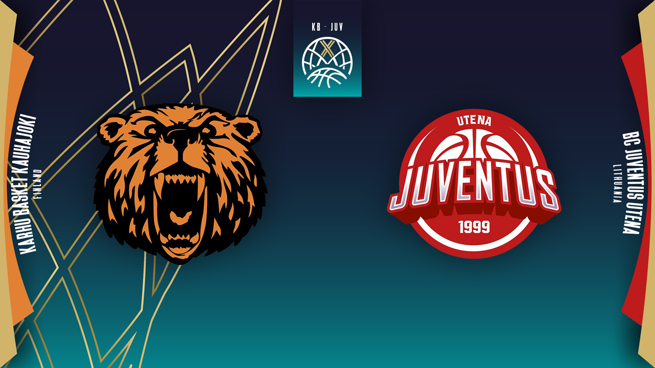 Karhu Basket vs BC Juventus poster Karhu Basket vs BC Juventus poster