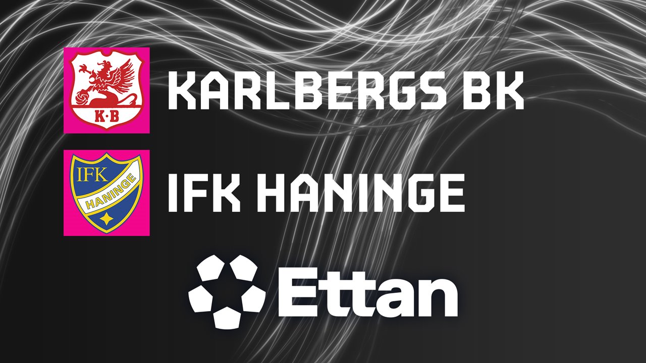Karlberg vs IFK Haninge poster