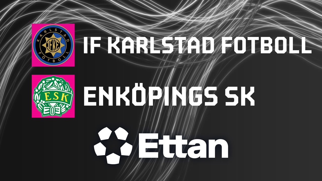 Karlstad vs Enköping poster Karlstad vs Enköping poster