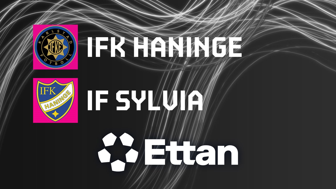 Karlstad vs IFK Haninge poster