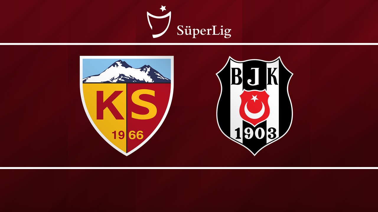 Kayserispor vs Beşiktaş poster Kayserispor vs Beşiktaş poster