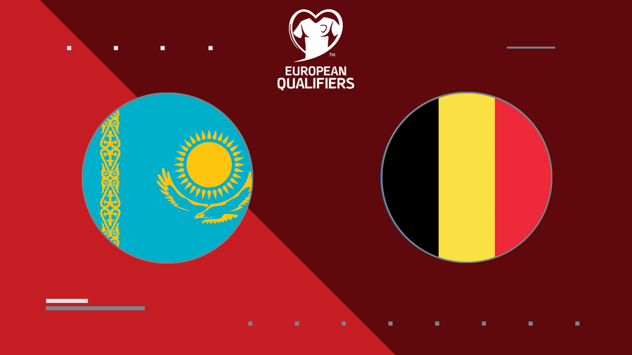 Kazakhstan vs Belgium poster Kazakhstan vs Belgium poster