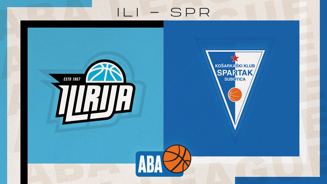 KD Ilirija vs KK Spartak Subotica poster