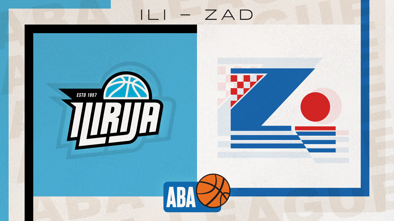 KD Ilirija vs KK Zadar poster
