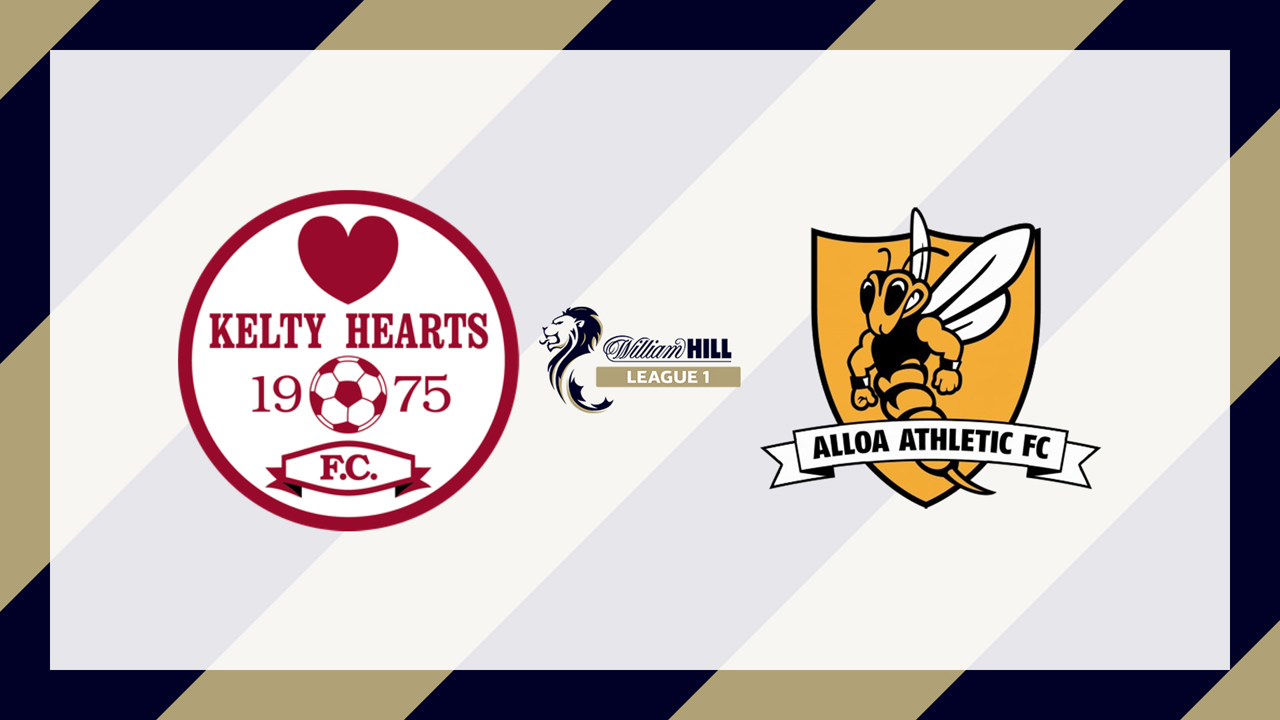 Kelty Hearts vs Alloa Athletic poster Kelty Hearts vs Alloa Athletic poster