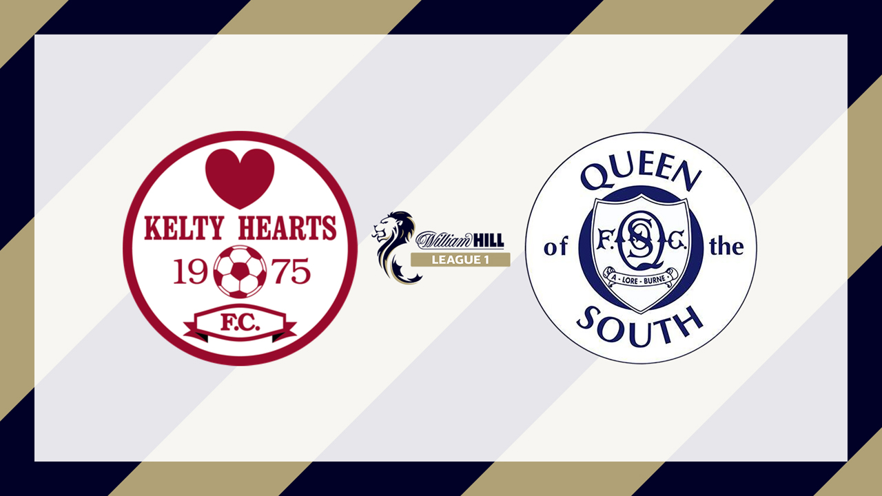 Kelty Hearts vs Queen of the South poster Kelty Hearts vs Queen of the South poster