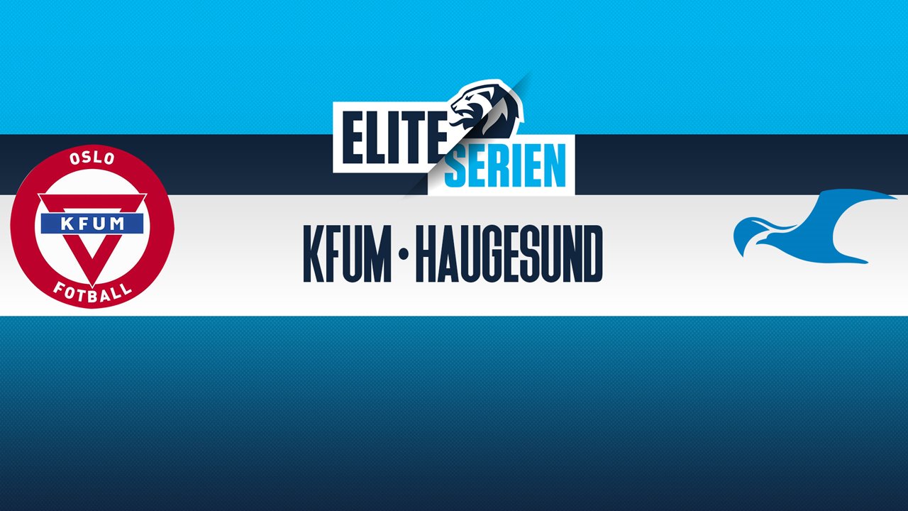 KFUM-Kameratene Oslo vs Haugesund poster
