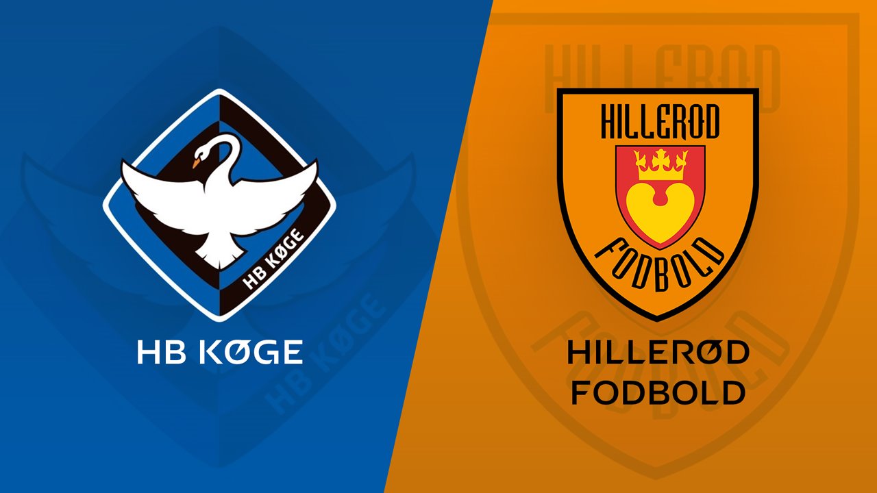 Køge vs Hillerød poster