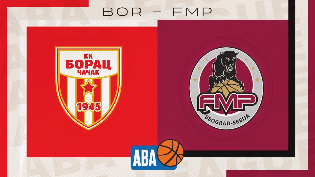 KK Borac Čačak vs KK FMP poster
