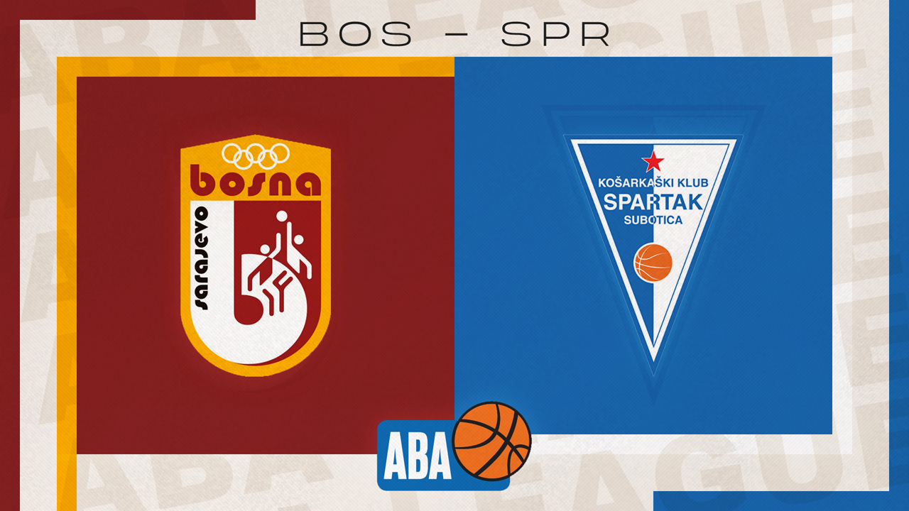 KK Bosna Royal vs KK Spartak Subotica poster KK Bosna Royal vs KK Spartak Subotica poster