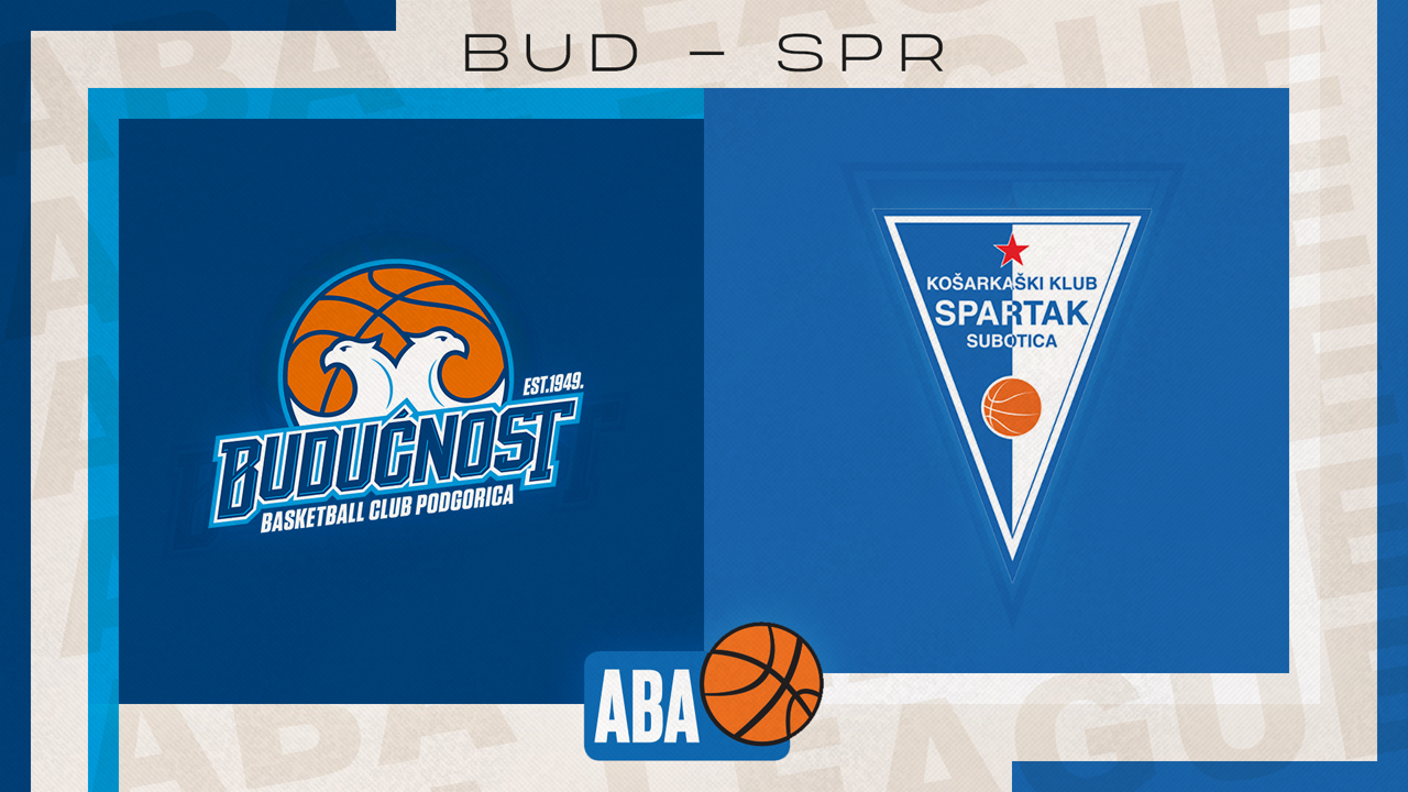 KK Budućnost vs KK Spartak Subotica poster