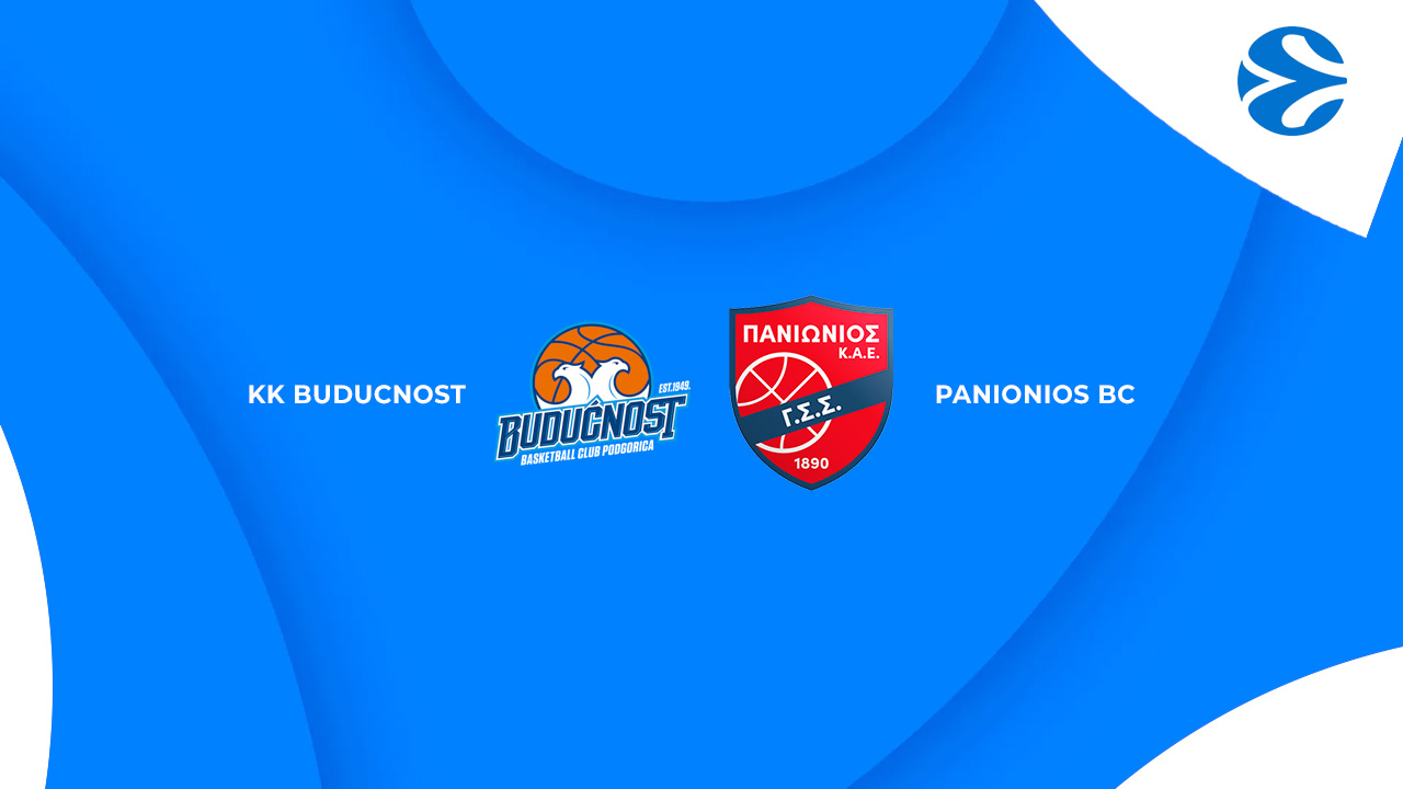 KK Budućnost vs Panionios BC poster