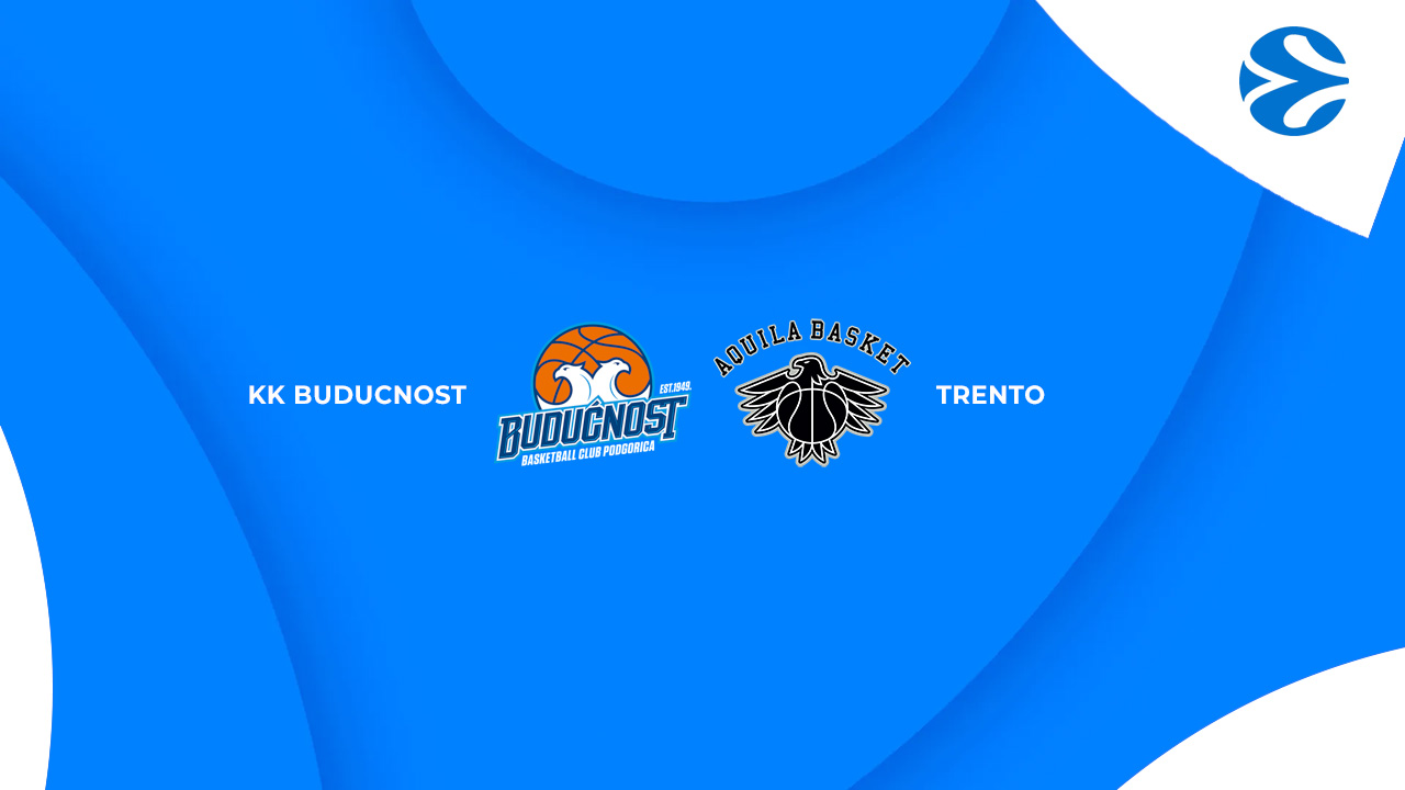 KK Budućnost vs Trento poster KK Budućnost vs Trento poster