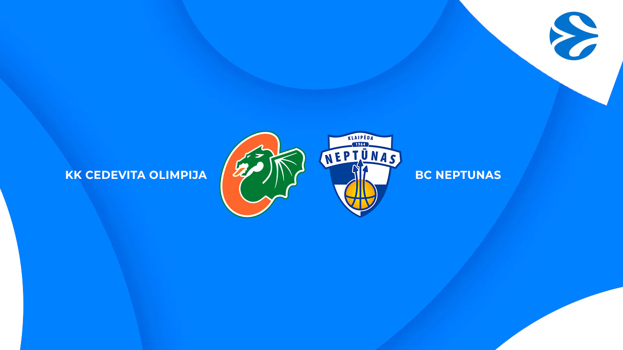KK Cedevita Olimpija vs BC Neptūnas poster