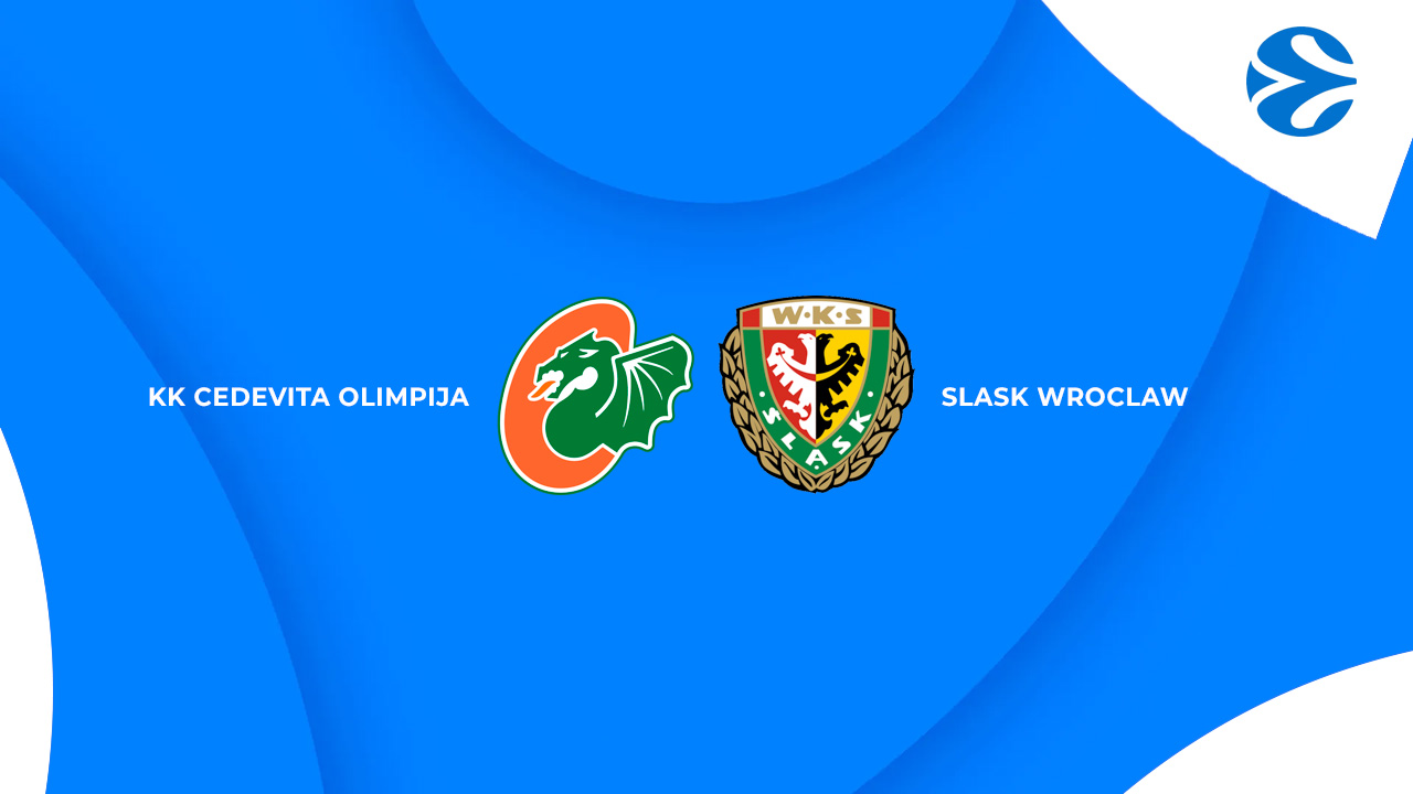 KK Cedevita Olimpija vs Śląsk Wrocław poster