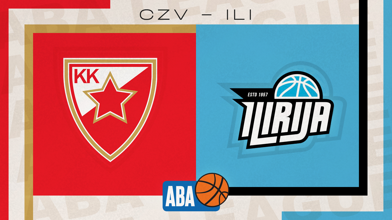 KK Crvena zvezda vs KD Ilirija poster