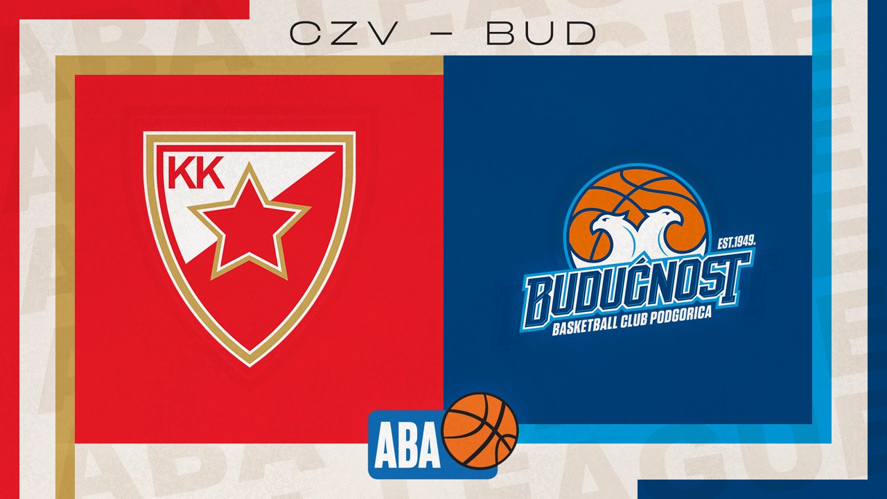 KK Crvena zvezda vs KK Budućnost poster