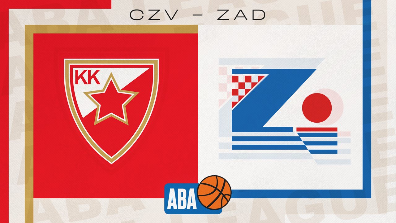 KK Crvena zvezda vs KK Zadar poster