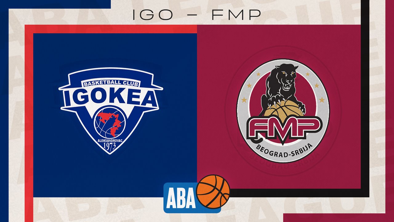KK Igokea vs KK FMP poster