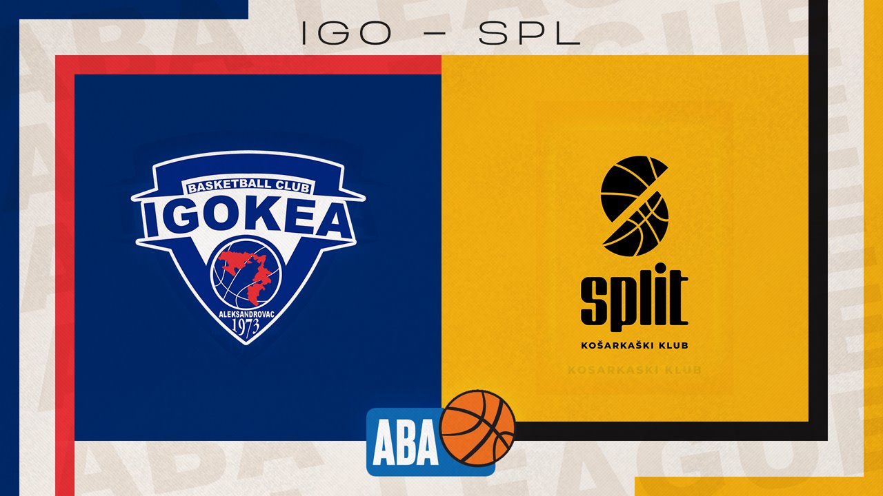 KK Igokea vs KK Split poster