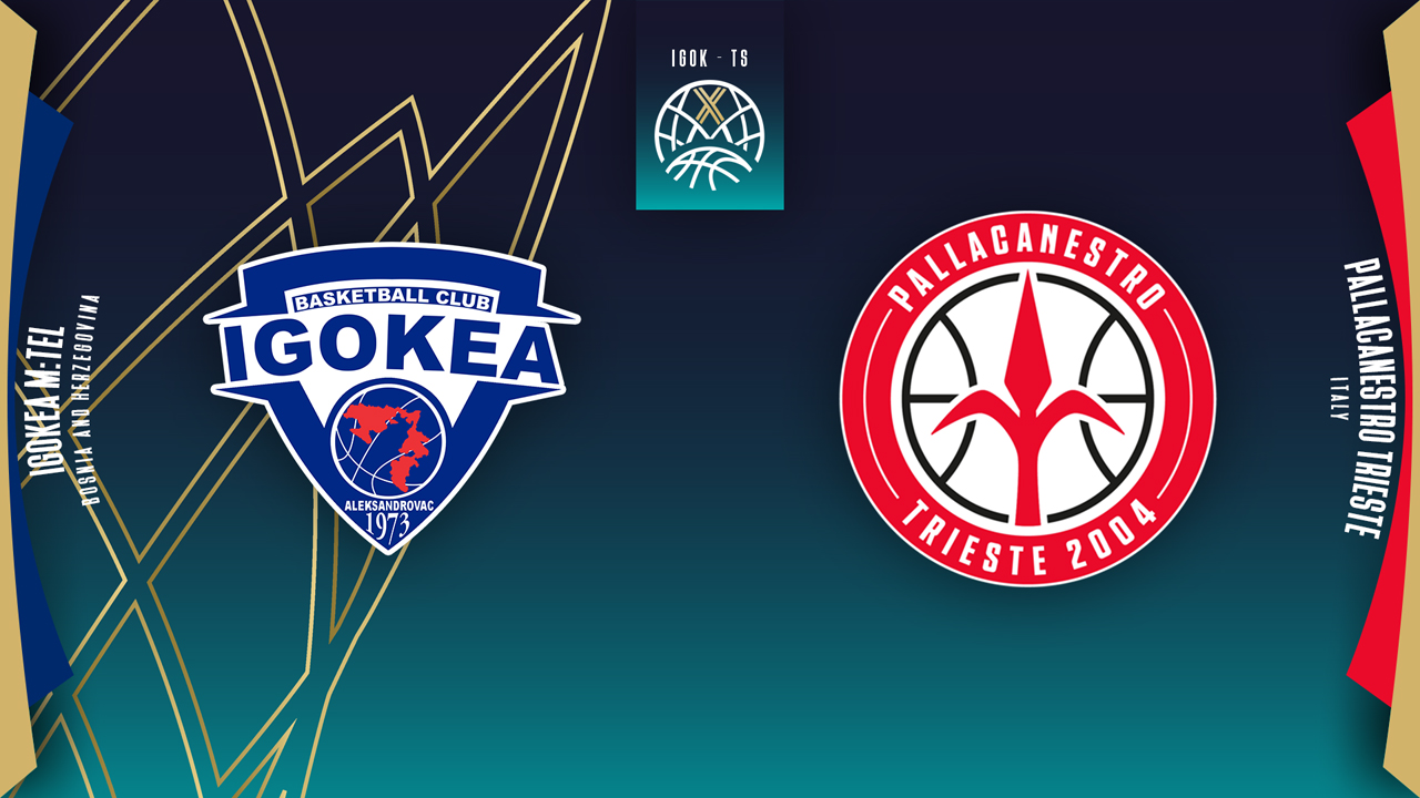 KK Igokea vs Pallacanestro Trieste poster KK Igokea vs Pallacanestro Trieste poster