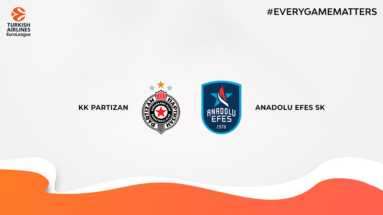 KK Partizan vs Anadolu Efes SK image