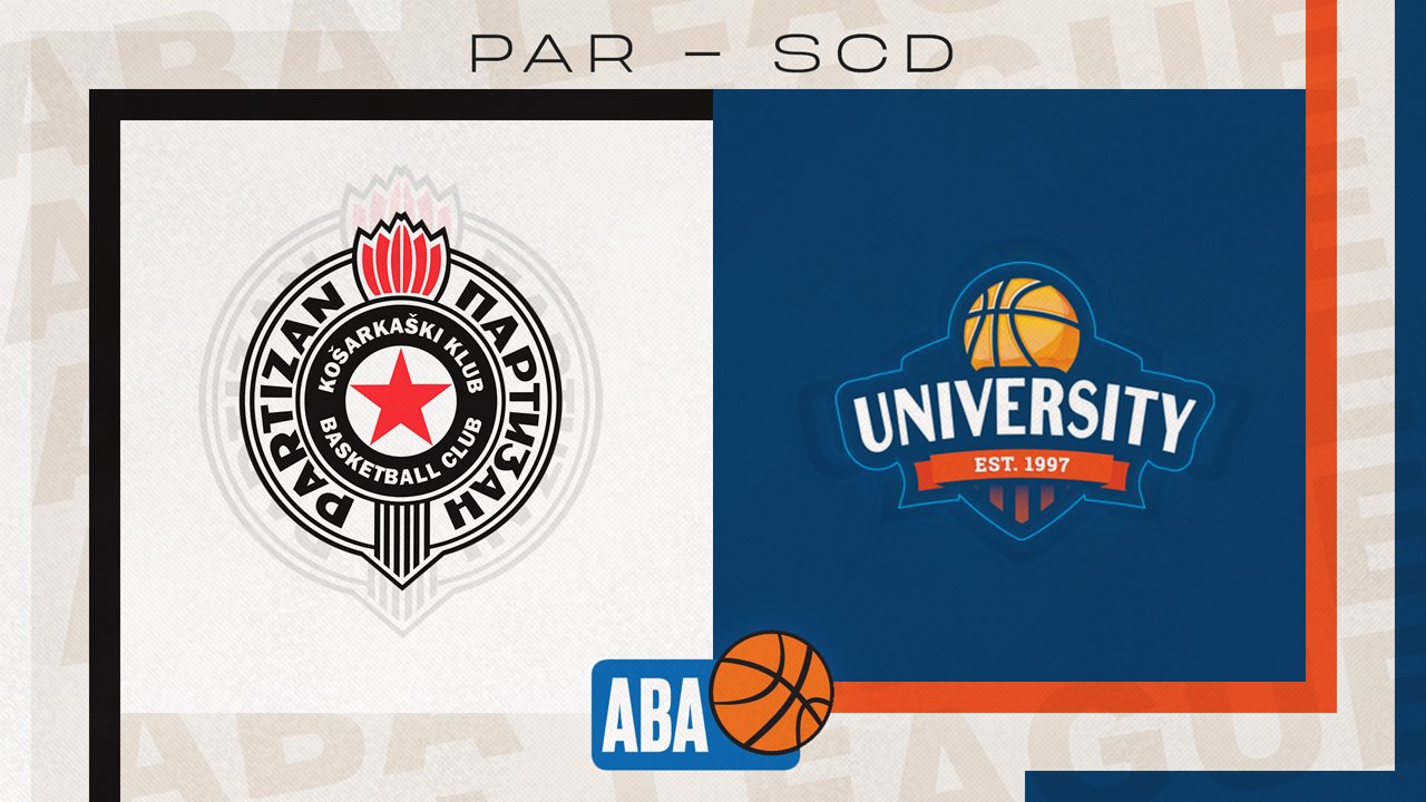 KK Partizan vs KK Studentski centar poster KK Partizan vs KK Studentski centar poster