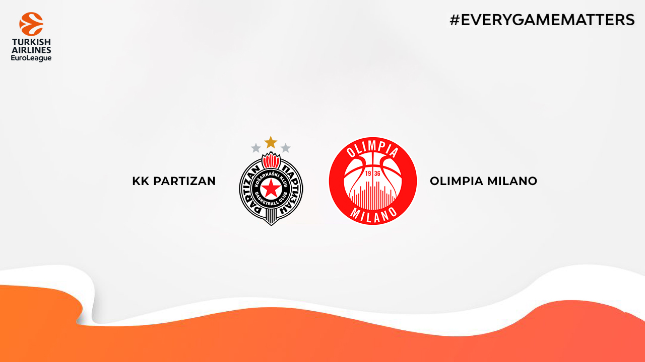 KK Partizan vs Olimpia Milano