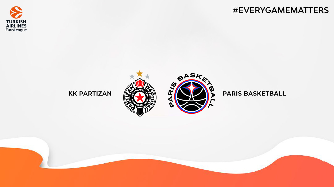 KK Partizan vs Paris Basketball poster