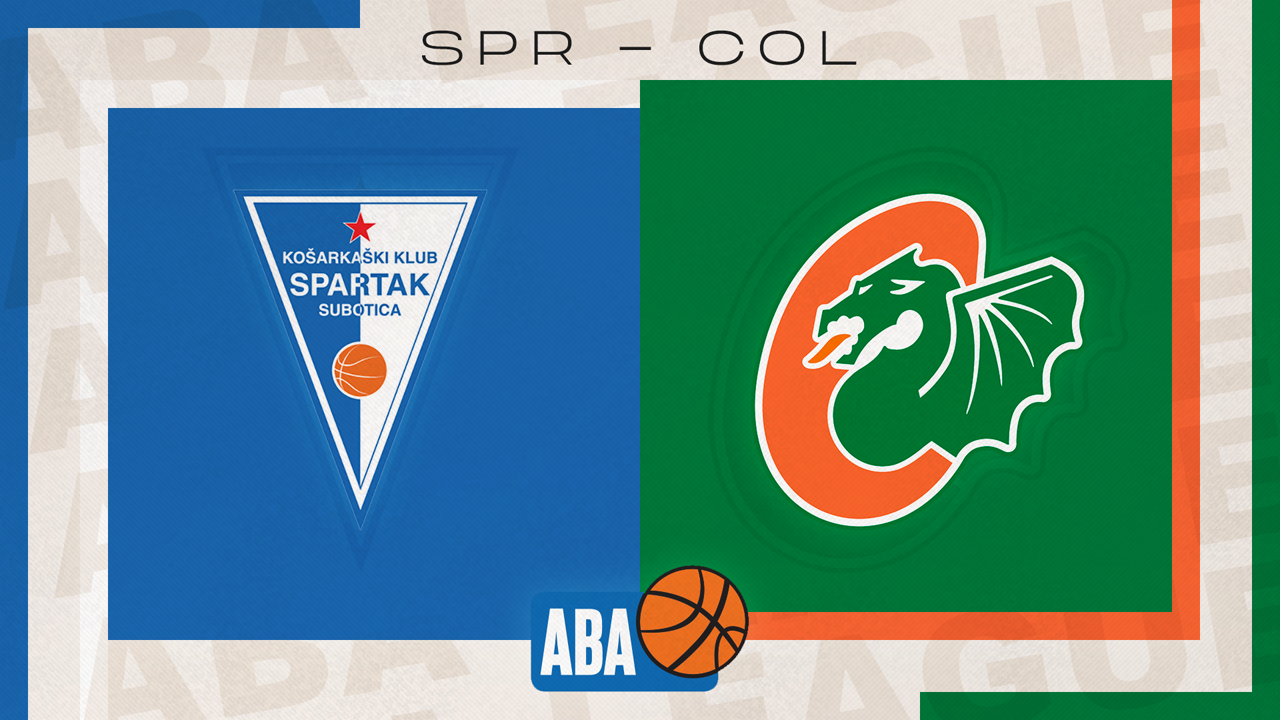 KK Spartak Subotica vs KK Cedevita Olimpija poster KK Spartak Subotica vs KK Cedevita Olimpija poster