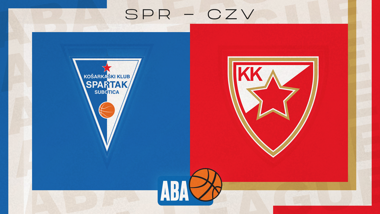 KK Spartak Subotica vs KK Crvena zvezda poster