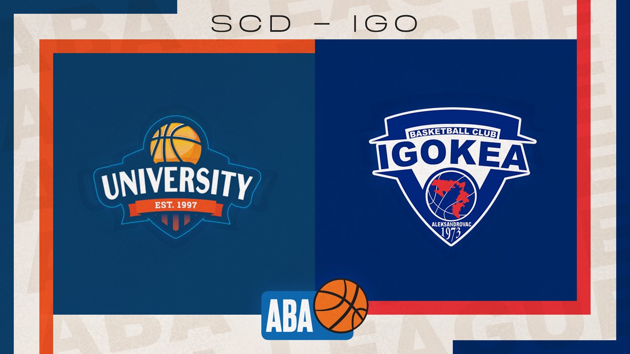 KK Studentski centar vs KK Igokea poster