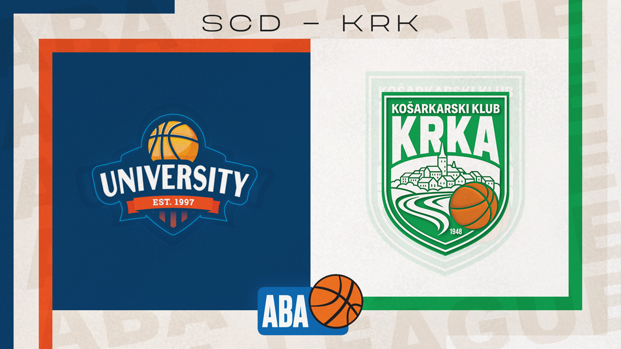 KK Studentski centar vs KK Krka poster