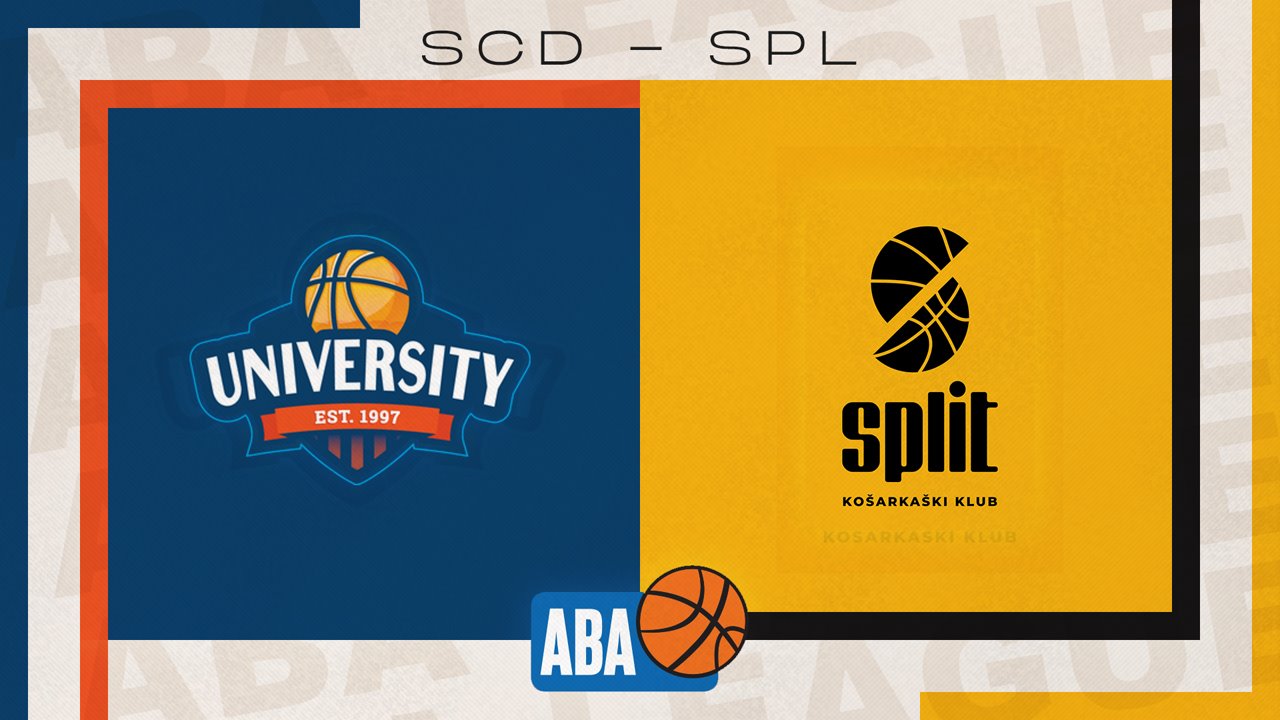 KK Studentski centar vs KK Split poster