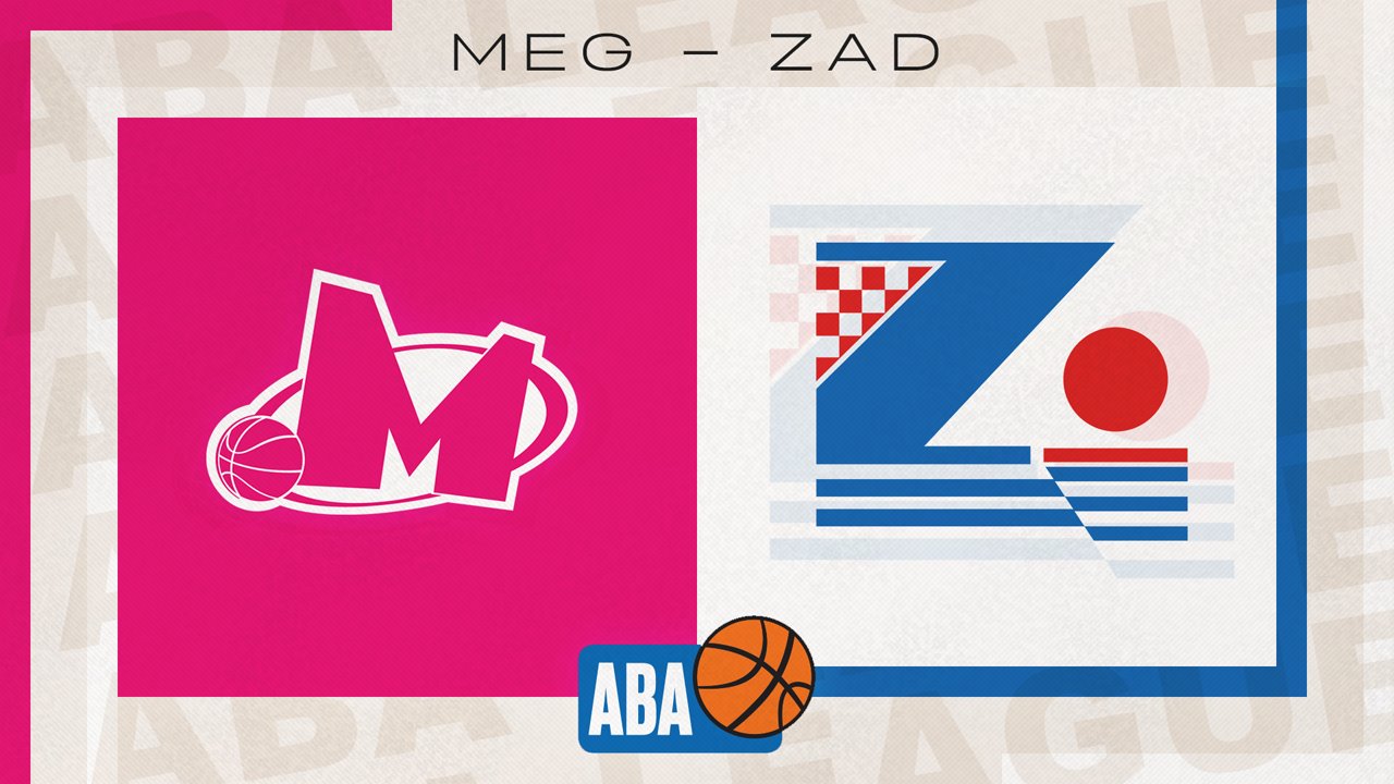 KK Zadar vs KK Mega Basket poster KK Zadar vs KK Mega Basket poster