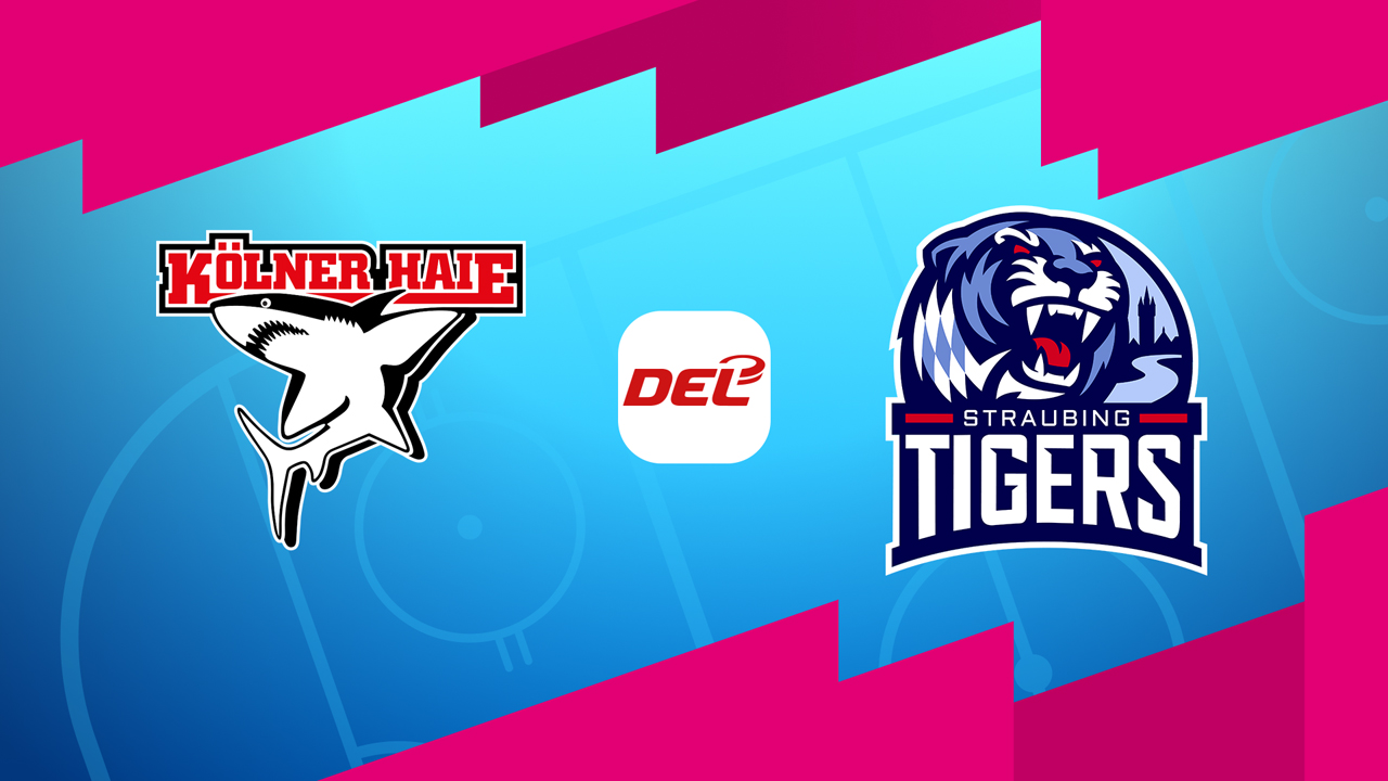 Kölner Haie vs Straubing Tigers poster