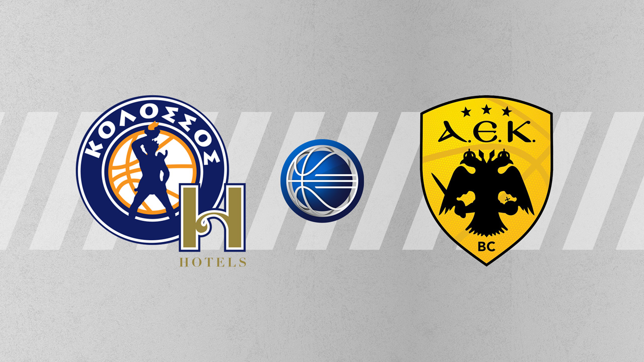 Kolossos BC vs AEK BC poster