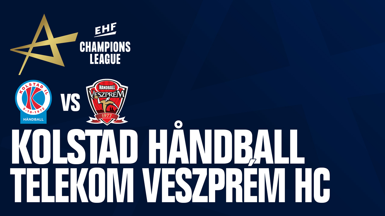 Kolstad Håndball vs Veszprém KC poster