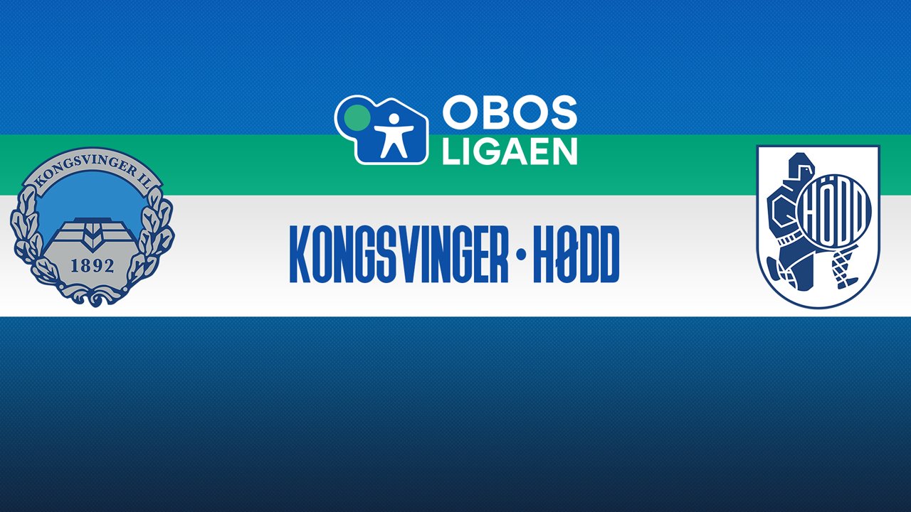 Kongsvinger vs Hødd poster