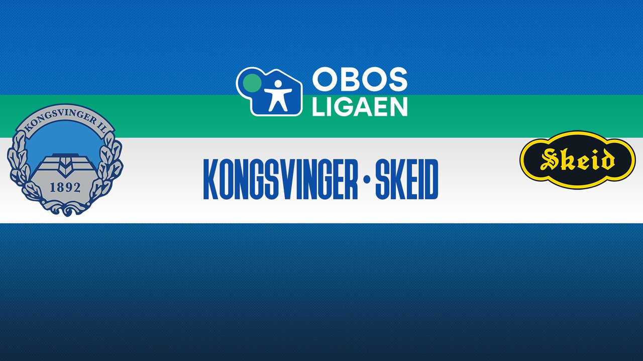 Kongsvinger vs Skeid poster