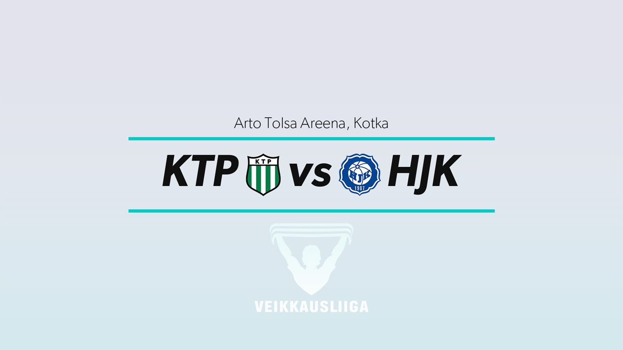 KTP vs HJK Helsinki poster