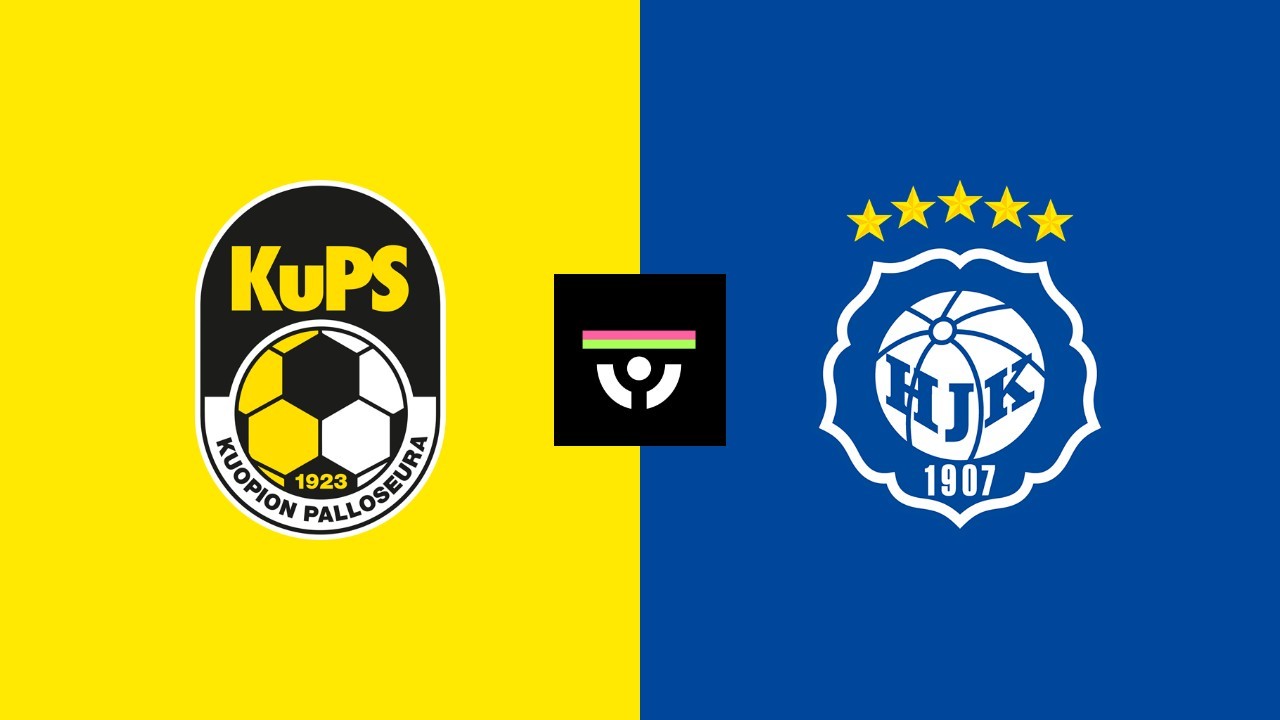 KuPS vs HJK Helsinki poster