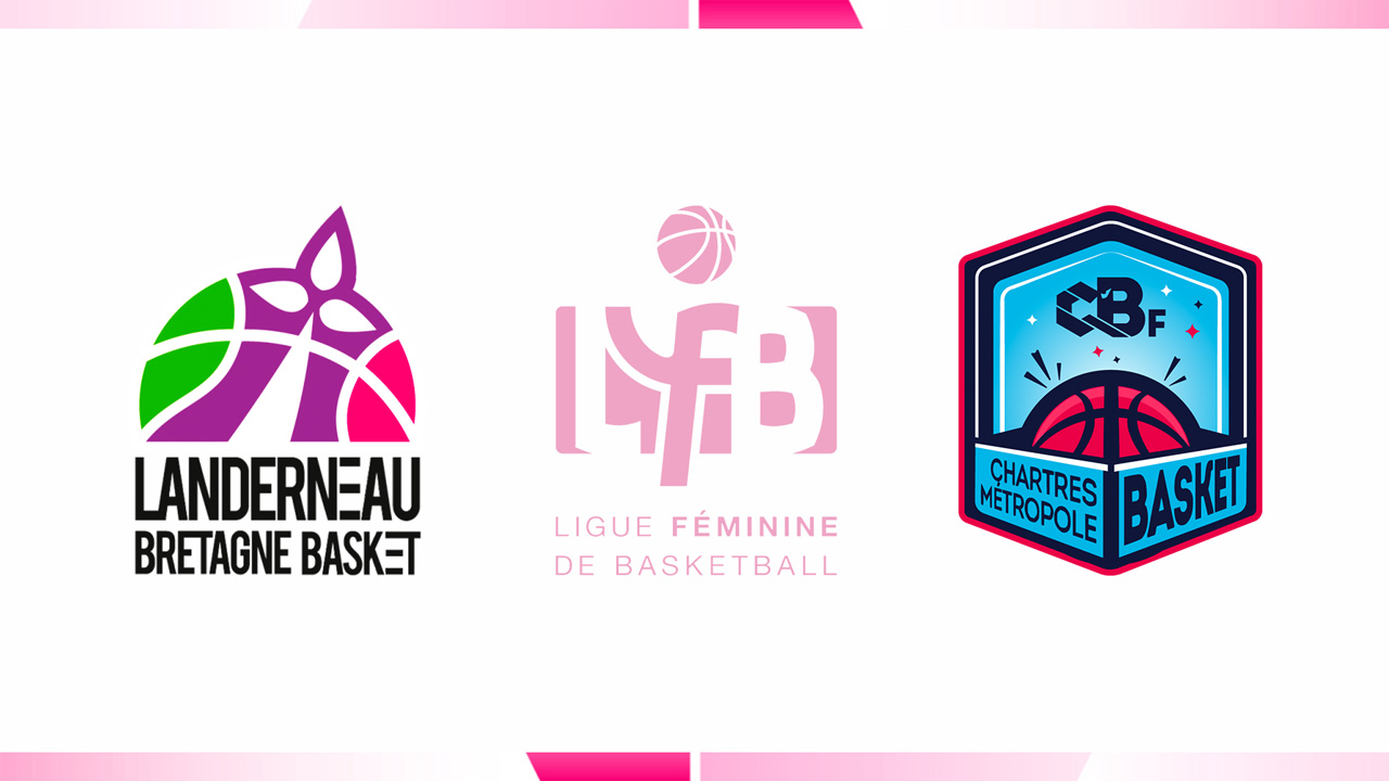 Landerneau Bretagne Basket vs Chartres Basket Feminin poster
