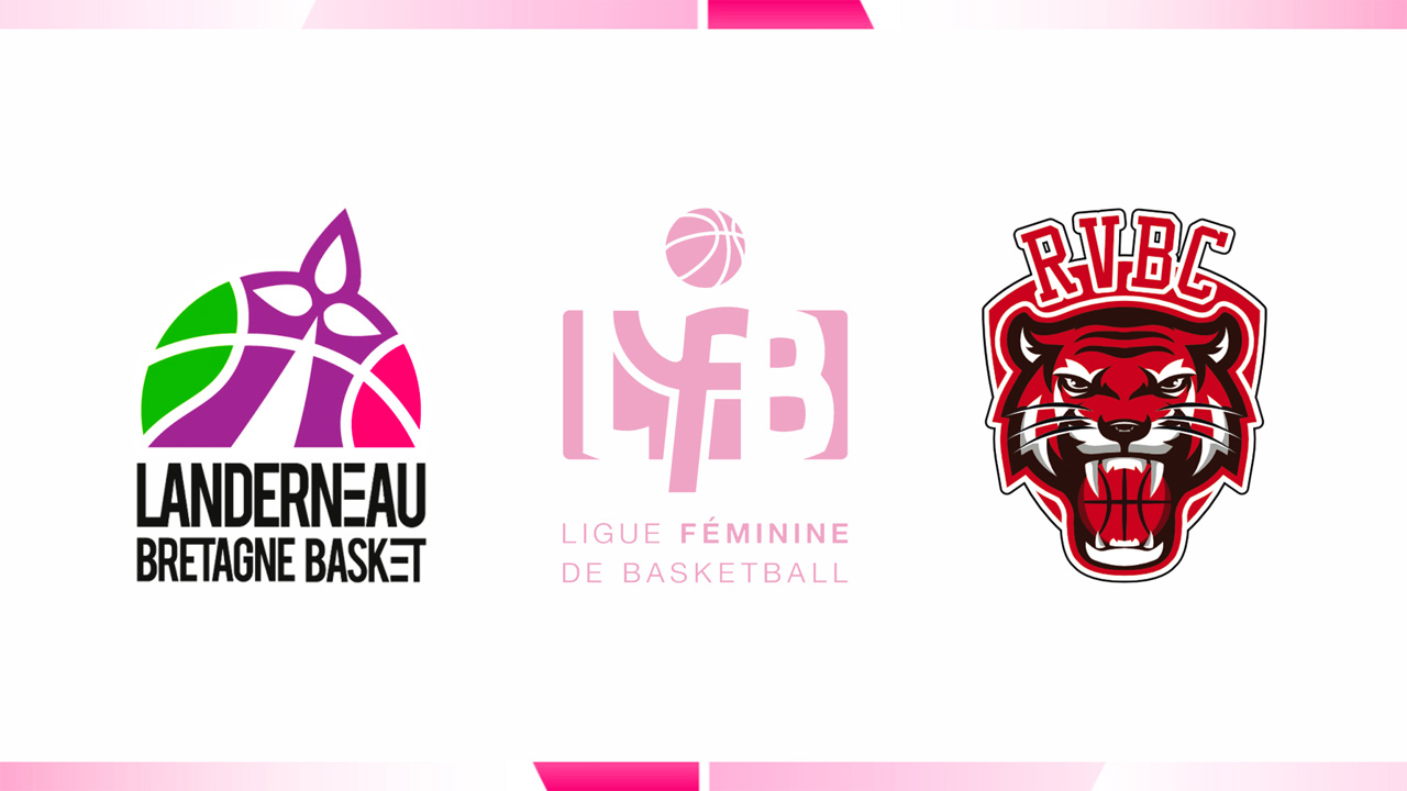 Landerneau Bretagne Basket vs Roche Vendée BC poster